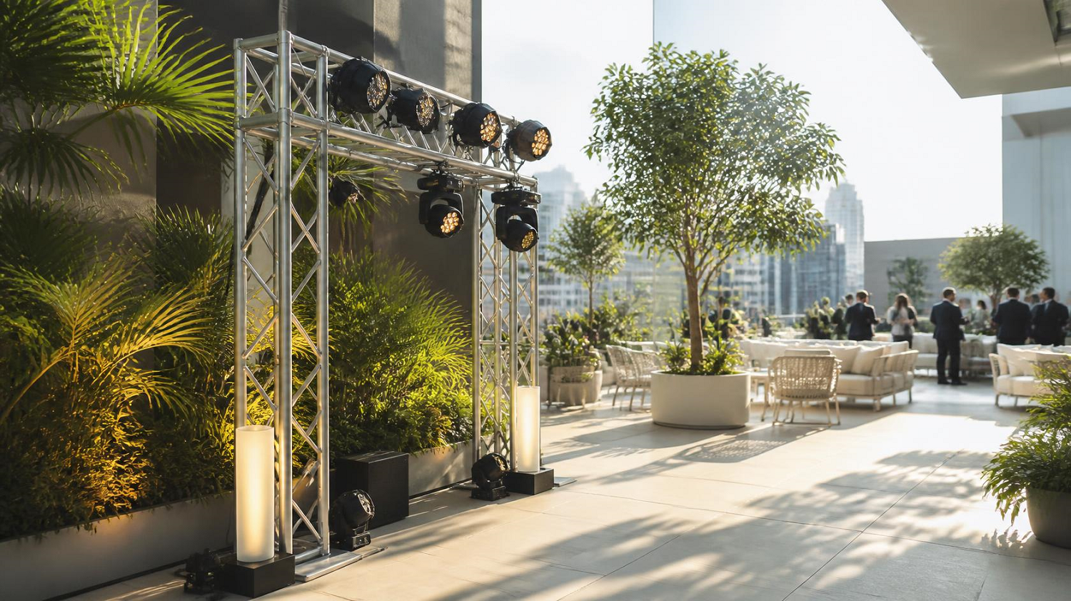 Beleuchtungssystem-Event